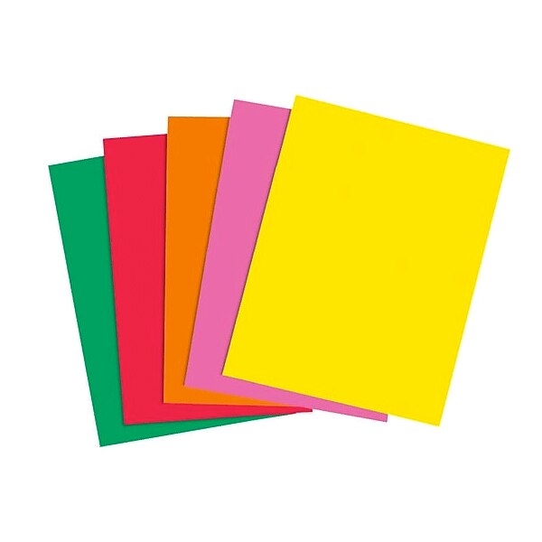 multi color copy paper colors may vary 500 sheets per